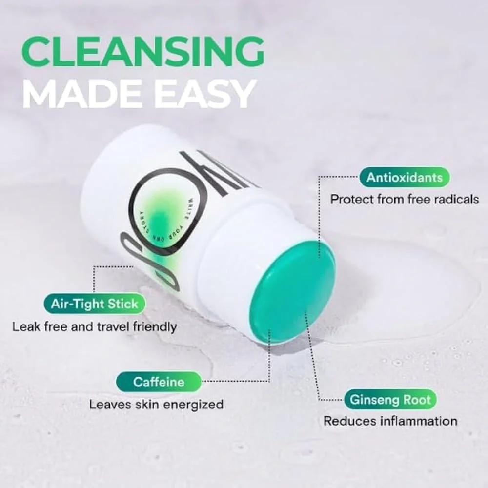 NIB WYOS The Clean Sweep Gentle Face Cleanser Stick 1.9 Oz